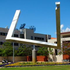 Impossible Triangle Perth Australia Real life penrose triangle illusion