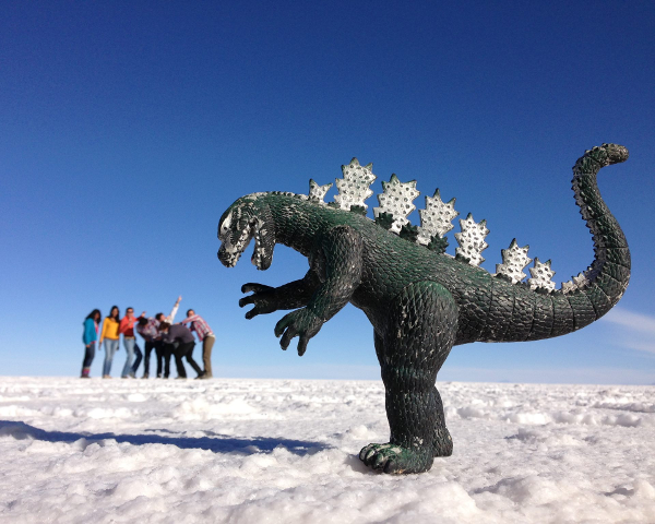 Salar de Uyuni - Bolivia real life illusion salt flats